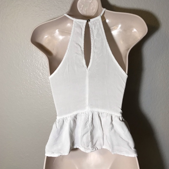 L.A. Hearts lace peplum halter top - Picture 4 of 6